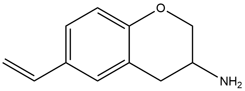 6-vinylchroman-3-amine Struktur