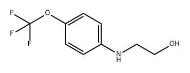 Ethanol, 2-[[4-(trifluoromethoxy)phenyl]amino]- 结构式