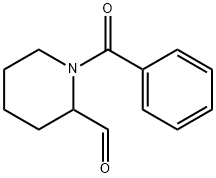 2-Piperidinecarboxaldehyde, 1-benzoyl- Struktur