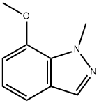 7-甲氧基-1-甲基-1H-吲唑,1337880-88-2,结构式