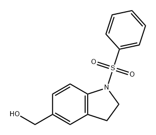 1H-Indole-5-methanol, 2,3-dihydro-1-(phenylsulfonyl)-