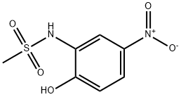 N-(2-羟基-5-硝基苯基)甲磺酰胺,1338725-75-9,结构式