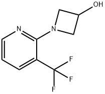 1-(3-(Trifluoromethyl)pyridin-2-yl)azetidin-3-ol Structure