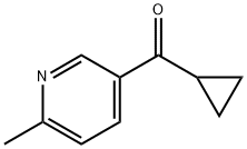 Cyclopropyl(6-methylpyridin-3-yl)methanone Structure