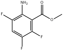 Benzoic acid, 2-amino-3,5,6-trifluoro-, methyl ester Structure