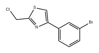 1339546-51-8 4-(3-溴苯基)-2-(氯甲基)噻唑