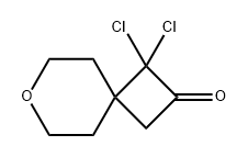 7-Oxaspiro[3.5]nonan-2-one, 1,1-dichloro- Structure