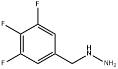 Hydrazine, [(3,4,5-trifluorophenyl)methyl]- 化学構造式