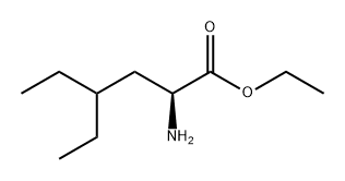 2-氨基-4-乙基己酸乙酯 结构式