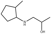 1-[(2-甲基环戊基)氨基]丙-2-醇,非对映异构体的混合物,1340449-54-8,结构式