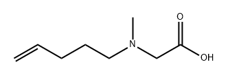 Glycine, N-methyl-N-4-penten-1-yl-|N-甲基-N-(戊-4-烯-1-基)甘氨酸