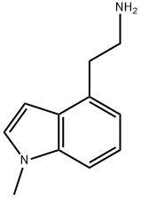 2-(1-Methyl-1H-indol-4-yl)ethanamine Struktur