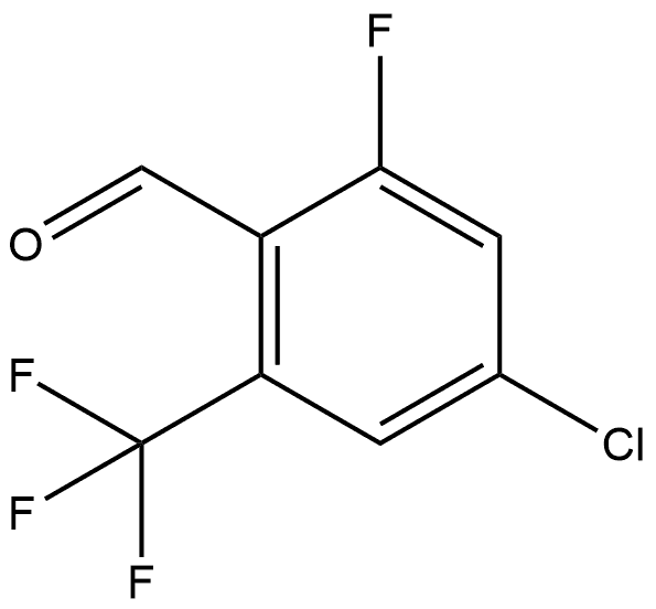 4-Chloro-2-fluoro-6-(trifluoromethyl)benzaldehyde|