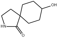 8-羟基-2-氮杂螺[4.5]癸-1-酮,1341040-02-5,结构式