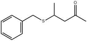 4-(苄基硫代)戊-2-酮 结构式