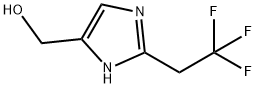 2-(2,2,2-三氟乙基)-1H-咪唑-5-甲醇, 1342027-23-9, 结构式