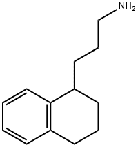 1-Naphthalenepropanamine, 1,2,3,4-tetrahydro- Struktur