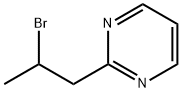 2-(2-溴丙基)嘧啶 结构式