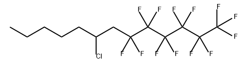 Tridecane, 8-chloro-1,1,1,2,2,3,3,4,4,5,5,6,6-tridecafluoro- Structure
