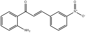 2-Propen-1-one, 1-(2-aminophenyl)-3-(3-nitrophenyl)-, (2E)- 化学構造式