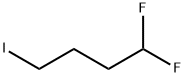 Butane, 1,1-difluoro-4-iodo- Structure