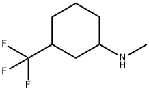 Methyl-(3-trifluoromethyl-cyclohexyl)-amine Structure