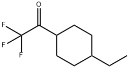 Ethanone, 1-(4-ethylcyclohexyl)-2,2,2-trifluoro- Structure