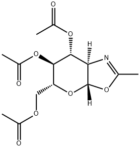 5H-Pyrano[3,2-d]oxazole-6,7-diol, 5-[(acetyloxy)methyl]-3a,6,7,7a-tetrahydro-2-methyl-, 6,7-diacetate, (3aS,5R,6S,7R,7aR)-