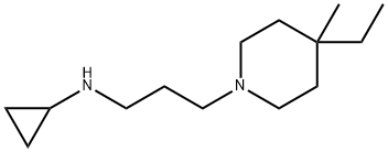 1-Piperidinepropanamine, N-cyclopropyl-4-ethyl-4-methyl-