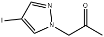 1-(4-Iodopyrazol-1-yl)propan-2-one Structure