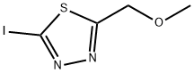 2-碘-5-(甲氧基甲基)-1,3,4-噻二唑, 1343508-98-4, 结构式