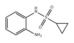 Cyclopropanesulfonamide, N-(2-aminophenyl)- Structure