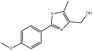 JR-13517, (2-(4-Methoxyphenyl)-5-methylthiazol-4-yl)methanol, 97%,1344045-79-9,结构式