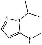 N-甲基-1-(丙烷-2-基)-1H-吡唑-5-胺, 1344222-50-9, 结构式