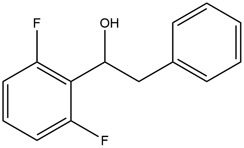 α-(2,6-Difluorophenyl)benzeneethanol Structure