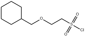 Ethanesulfonyl chloride, 2-(cyclohexylmethoxy)- Struktur