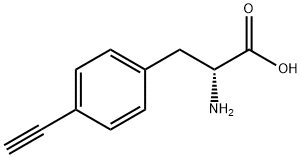 4-Ethynyl-D-phenylalanine HCl Structure