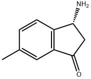 (3R)-3-amino-6-methyl-2,3-dihydro-1H-inden-1-one Structure