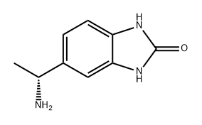(R)-5-(1-氨基乙基)-苯并咪唑-2(3H)-酮,1344919-21-6,结构式