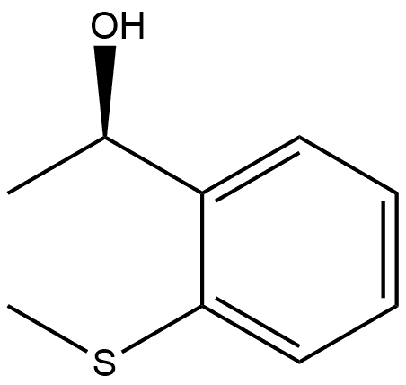 (R)-1-(2-(甲硫基)苯基)乙-1-醇, 1344938-35-7, 结构式