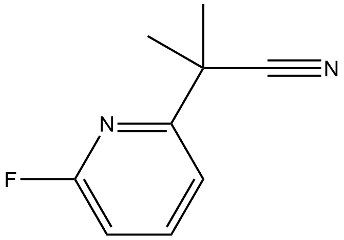 2-(6-Fluoro-pyridin-2-yl)-2-methyl-propionitrile|2-(6-氟-2-吡啶基)-2-甲基-丙腈