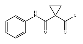 Cyclopropanecarbonyl chloride, 1-[(phenylamino)carbonyl]-