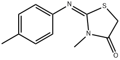 1346011-46-8 4-Thiazolidinone, 3-methyl-2-[(4-methylphenyl)imino]-, (2E)-