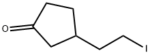 Cyclopentanone, 3-(2-iodoethyl)-|