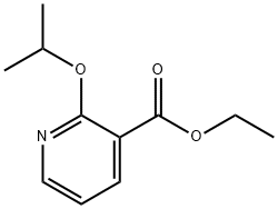 3-Pyridinecarboxylic acid, 2-(1-methylethoxy)-, ethyl ester Structure