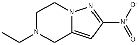 Pyrazolo[1,5-a]pyrazine, 5-ethyl-4,5,6,7-tetrahydro-2-nitro-,1346676-00-3,结构式