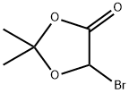 1,3-Dioxolan-4-one, 5-bromo-2,2-dimethyl- 化学構造式