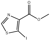 5-碘噻唑-4-羧酸甲酯, 1346818-75-4, 结构式