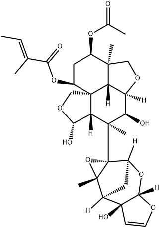 azadirachtin I 结构式