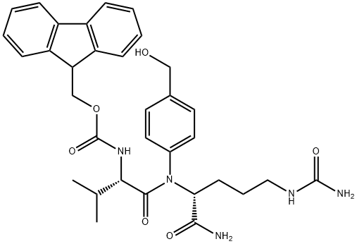 L-VAL-D-CIT-PAB, 1350456-67-5, 结构式